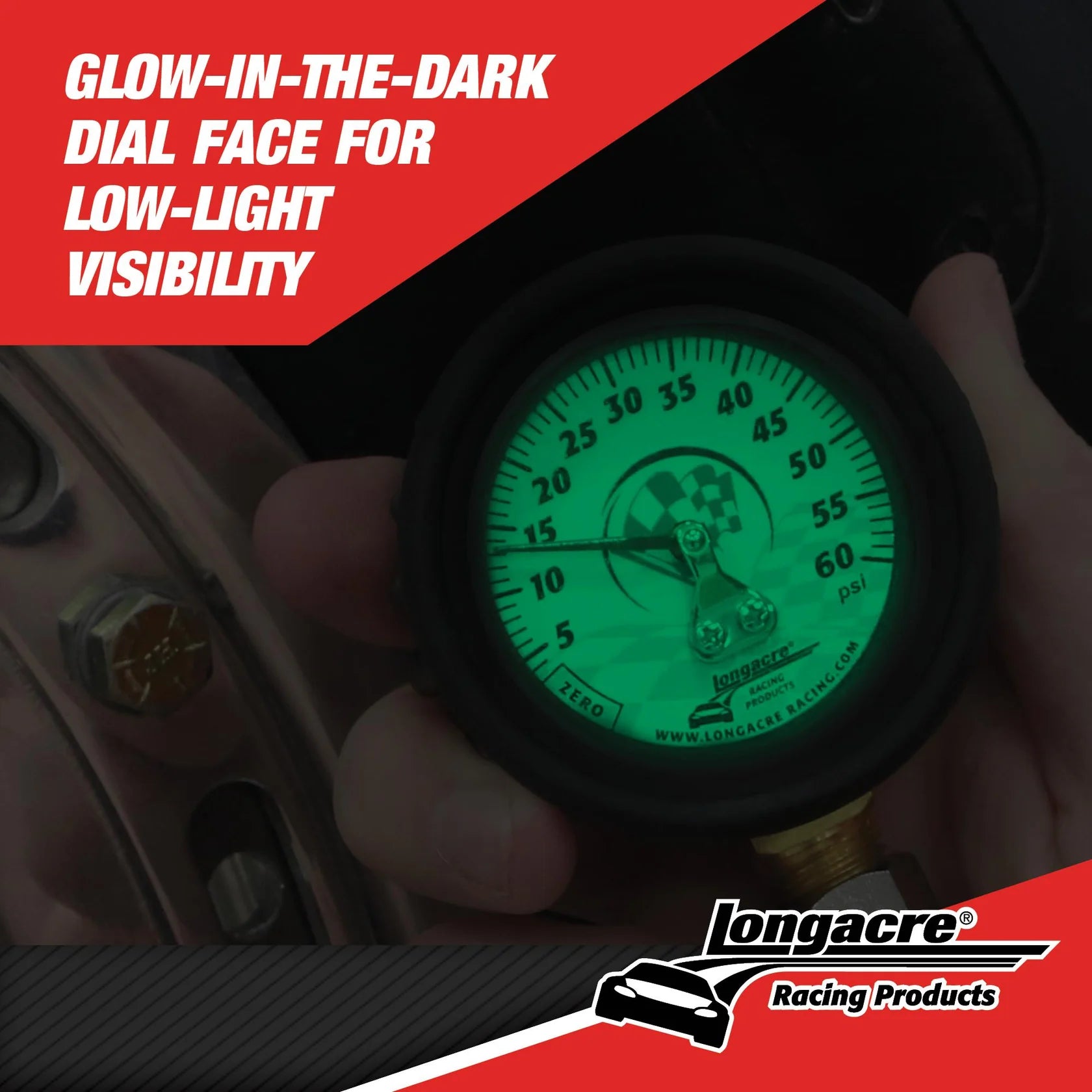 Longacre 2" Tire Gauge